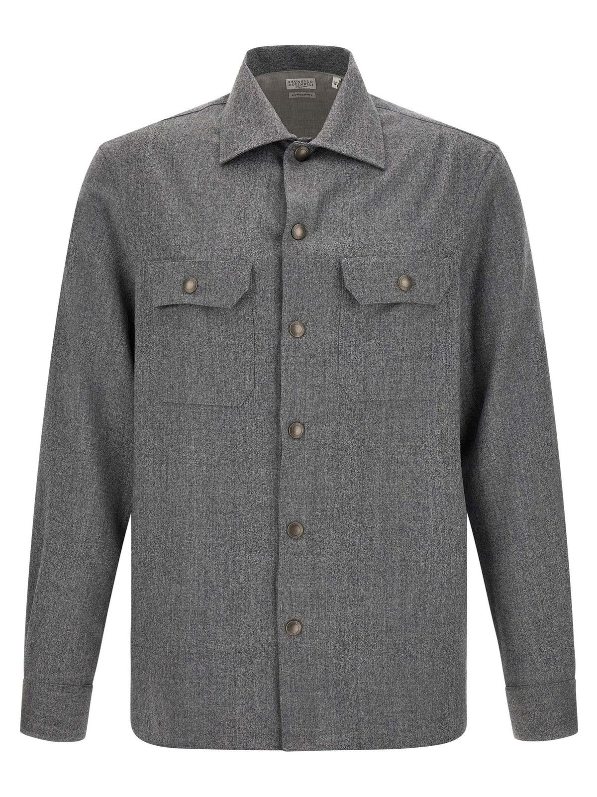 Flannel overshirt