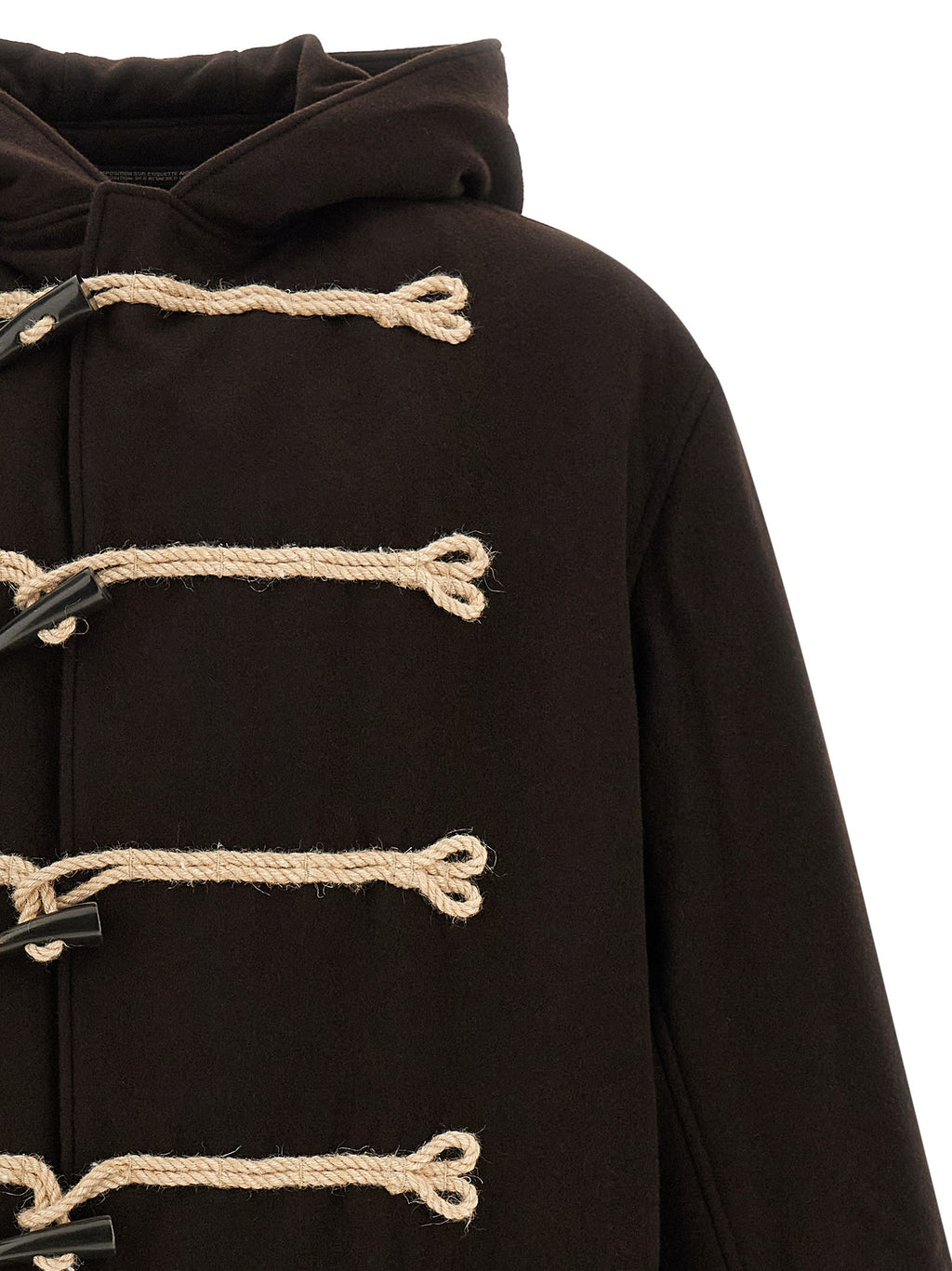 'Flannel Toggle Duffle' coat 3