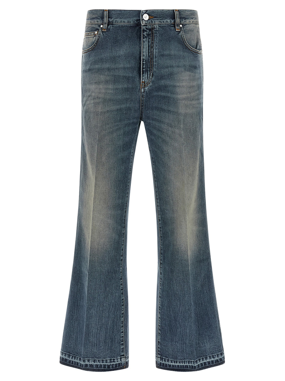 Flared leg jeans