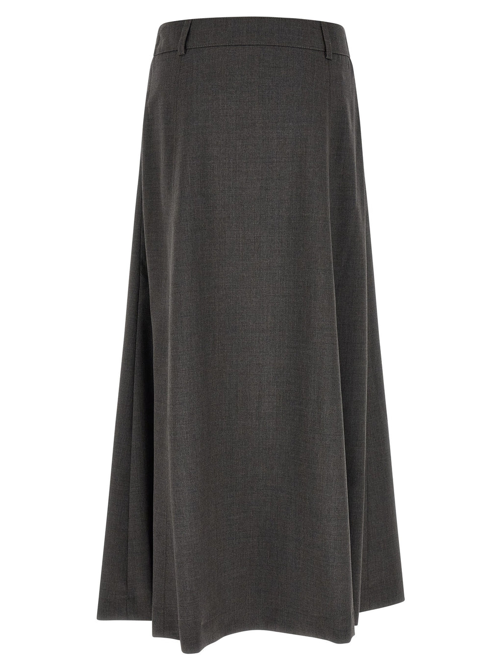 Flared skirt with loops 2