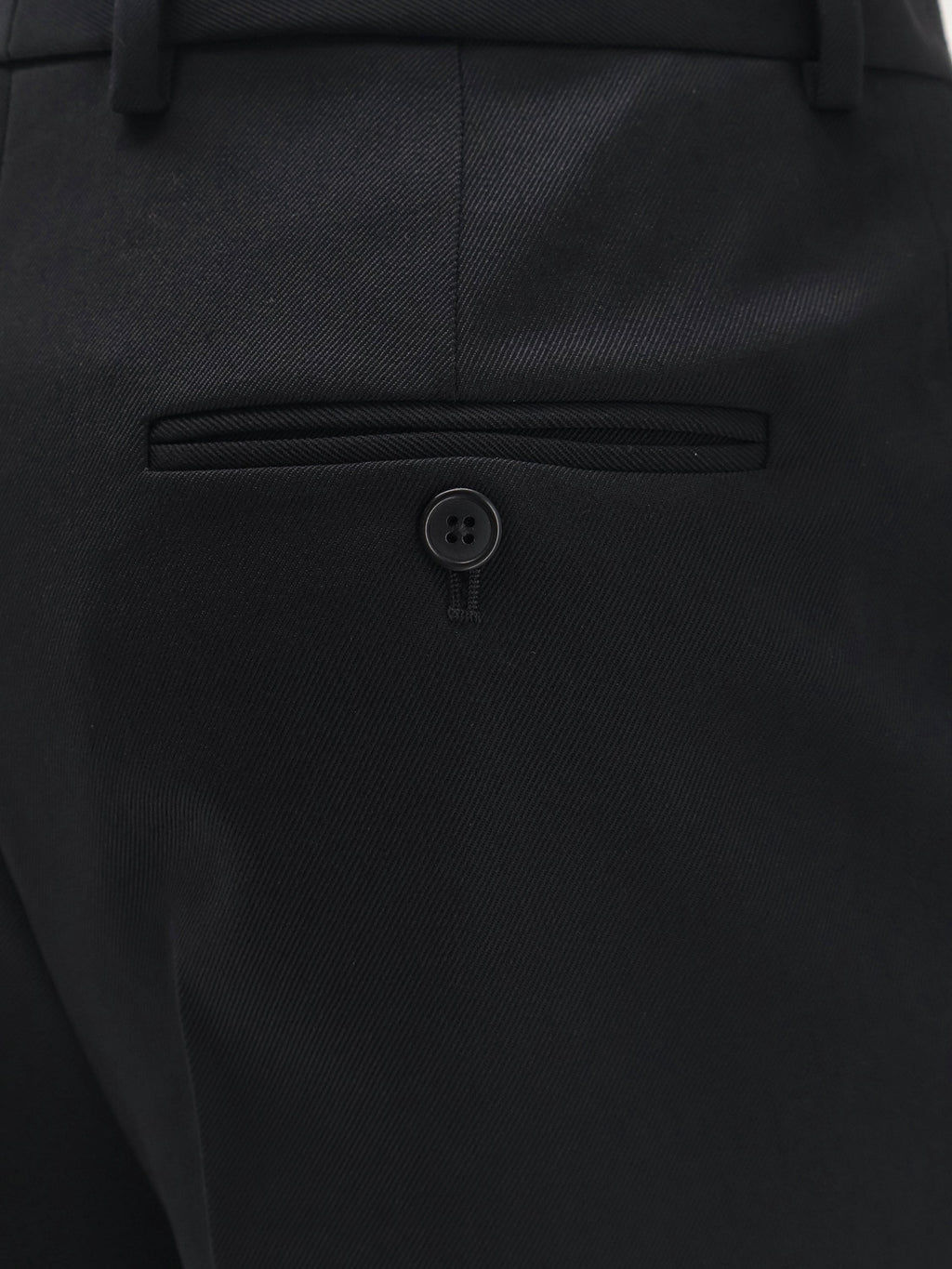 Flared wool trousers 3