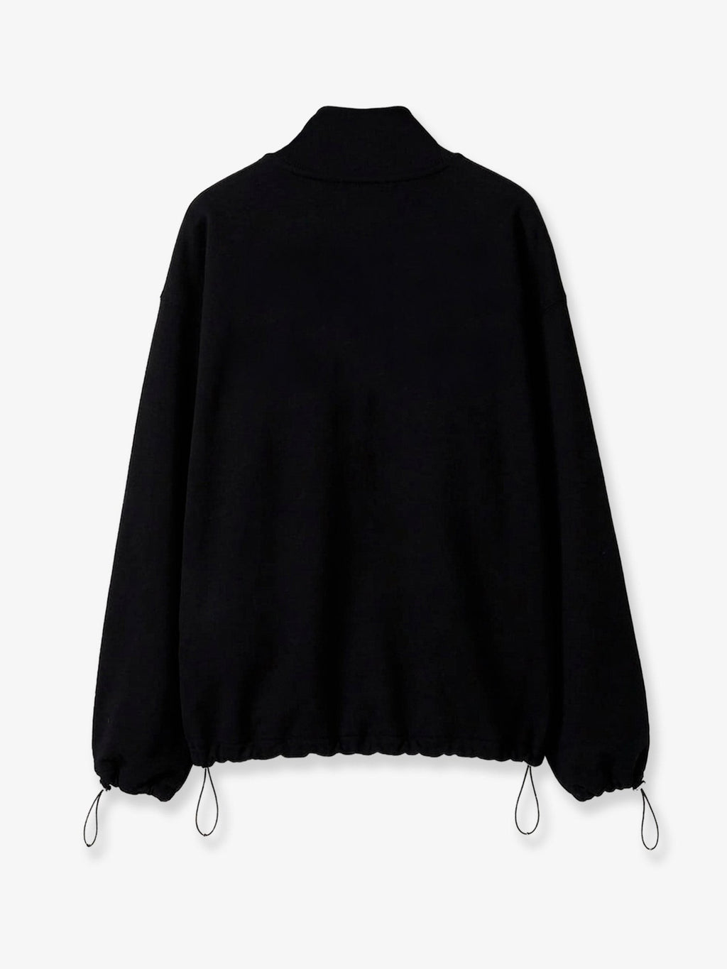 Fleece sweatshirt with Lettering Logo embroidery 2