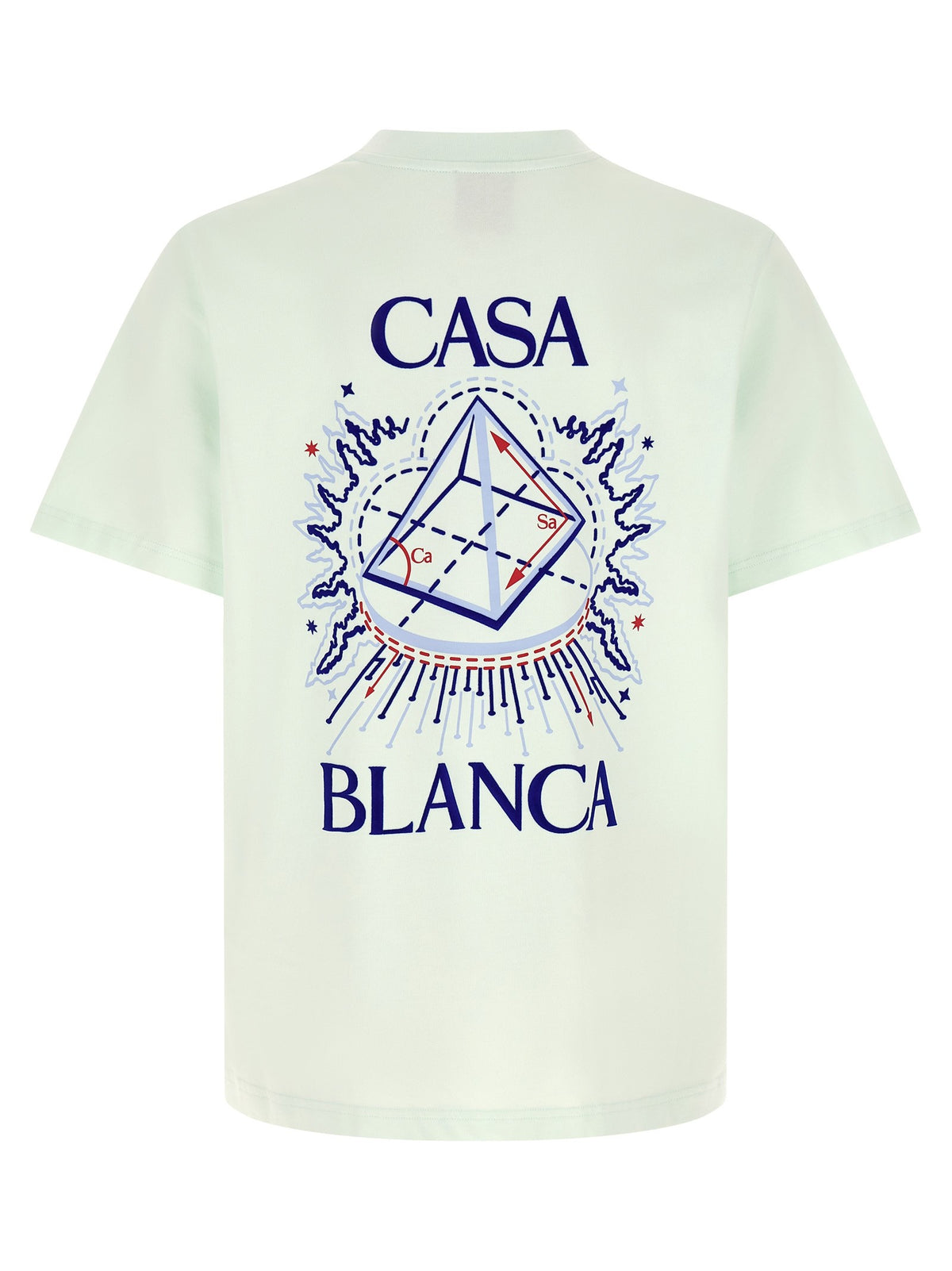 Flocked 'Celestial Pyramid' print T-shirt 2