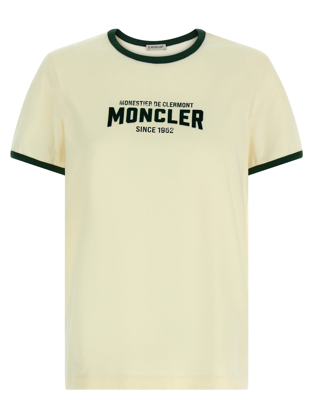 Flocked logo T-shirt