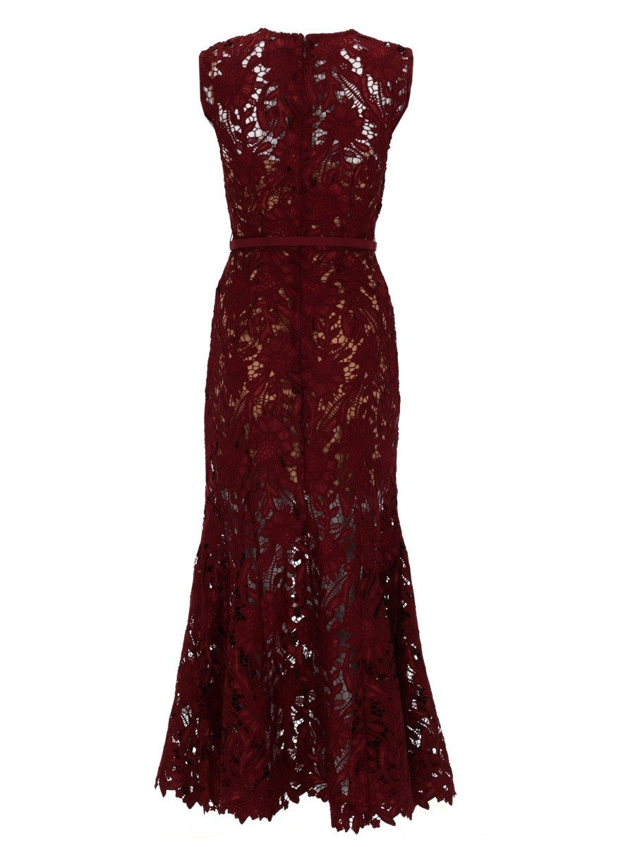 FLORAL LACE MIDI DRESS 2