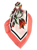 Floral print scarf