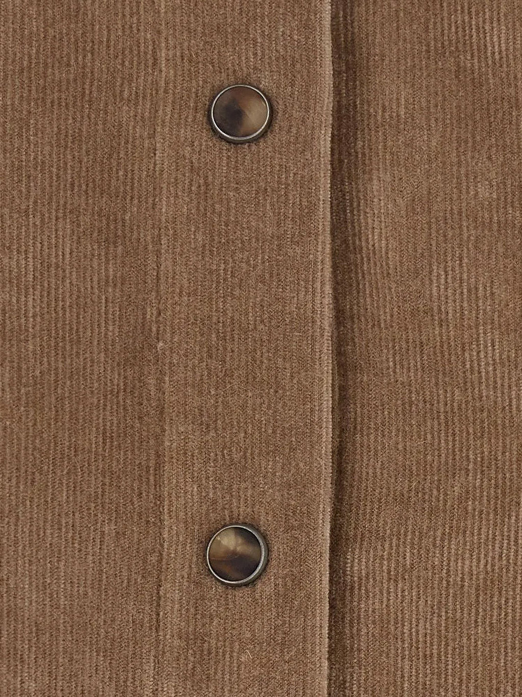 Fluid corduroy shirt with Monili 3