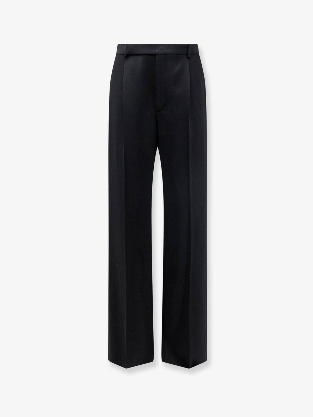 Fluid tailored certified wool trousers