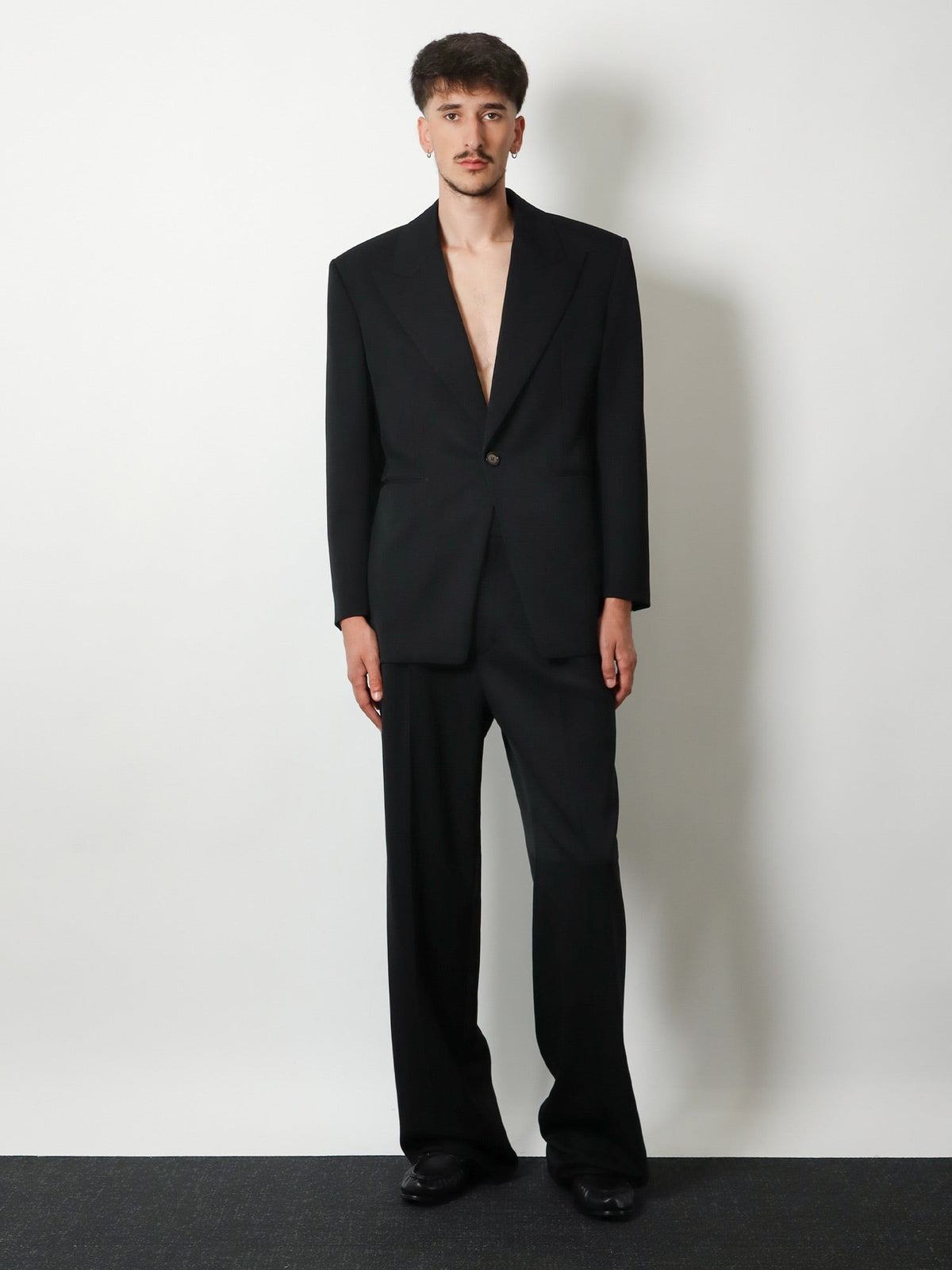 Fluid tailored certified wool trousers 2