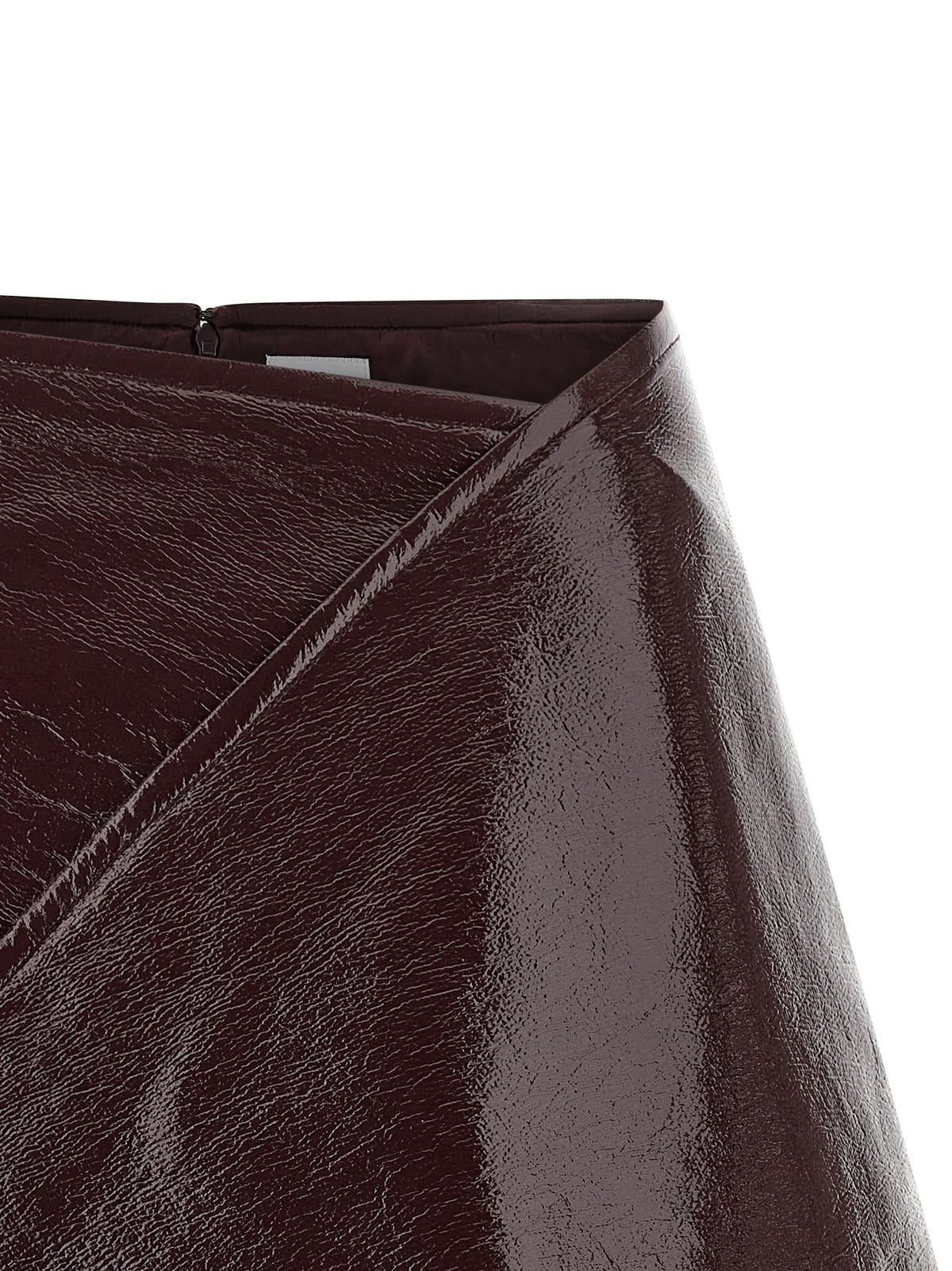 'Fold Vinyl Mini' skirt 3