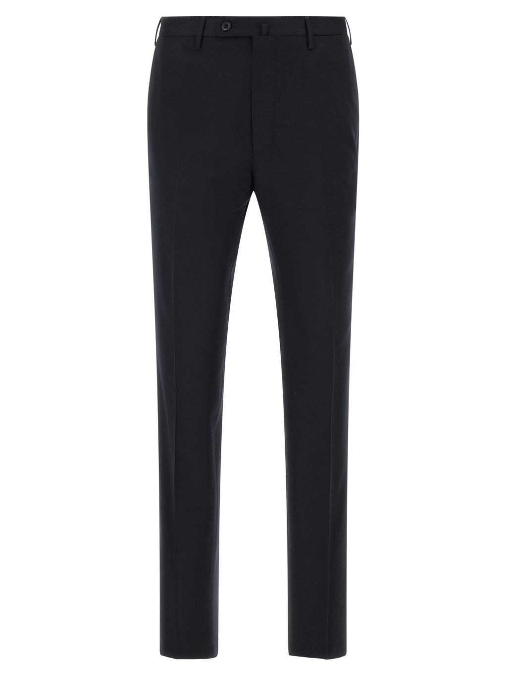 Formal pants with front fold