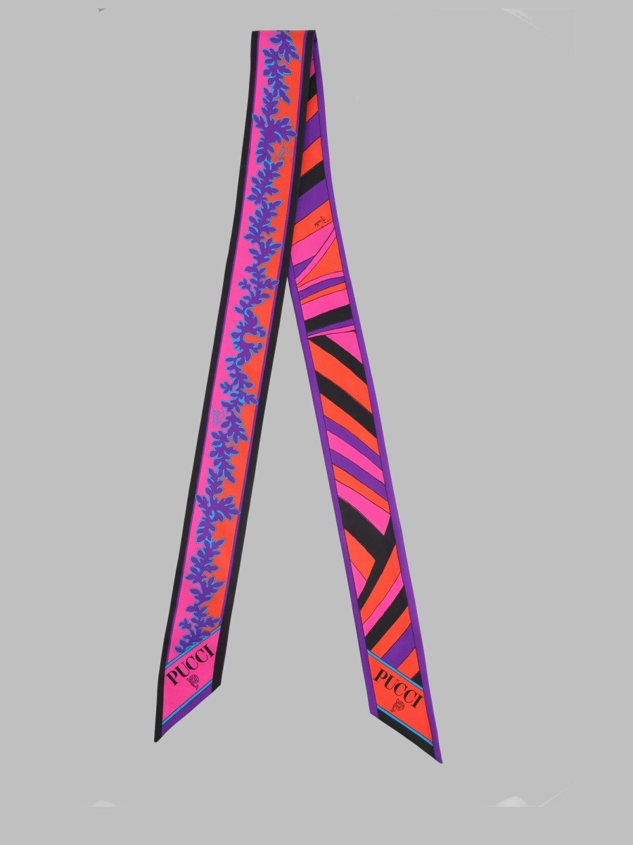 Foulard Bandeau con Mix di Stampe 2