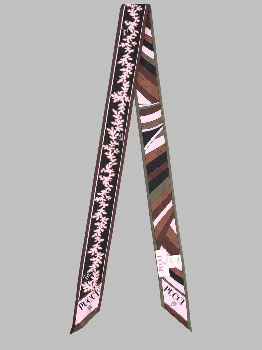 Foulard Bandeau con Mix di Stampe 2