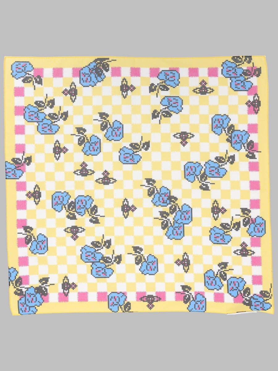 FOULARD "PIXEL ROSE"