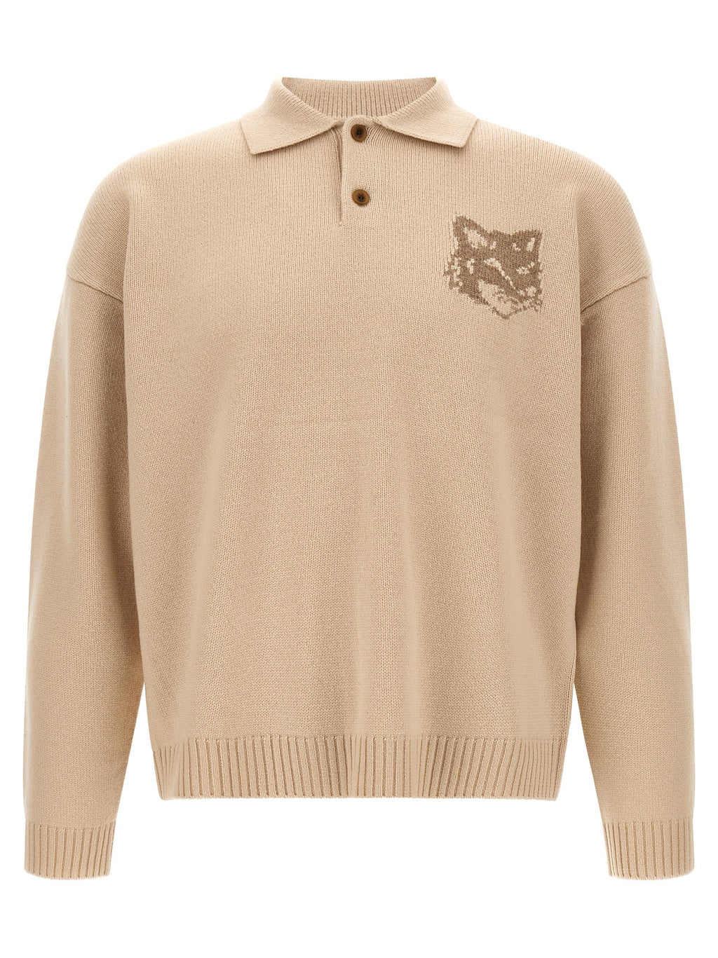 'Fox Head Intarsia' sweater