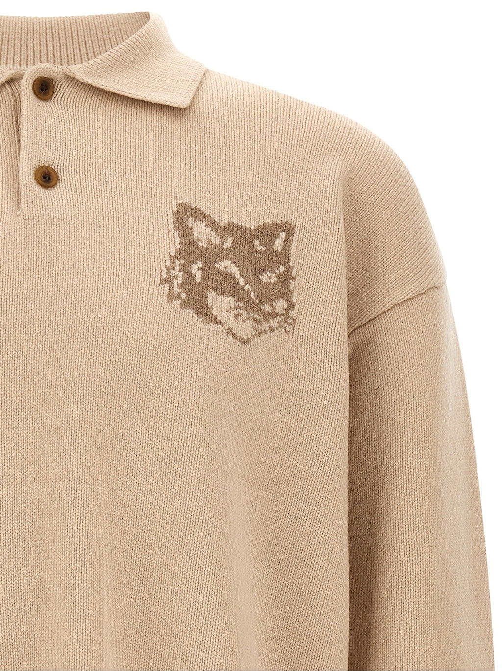 'Fox Head Intarsia' sweater 3