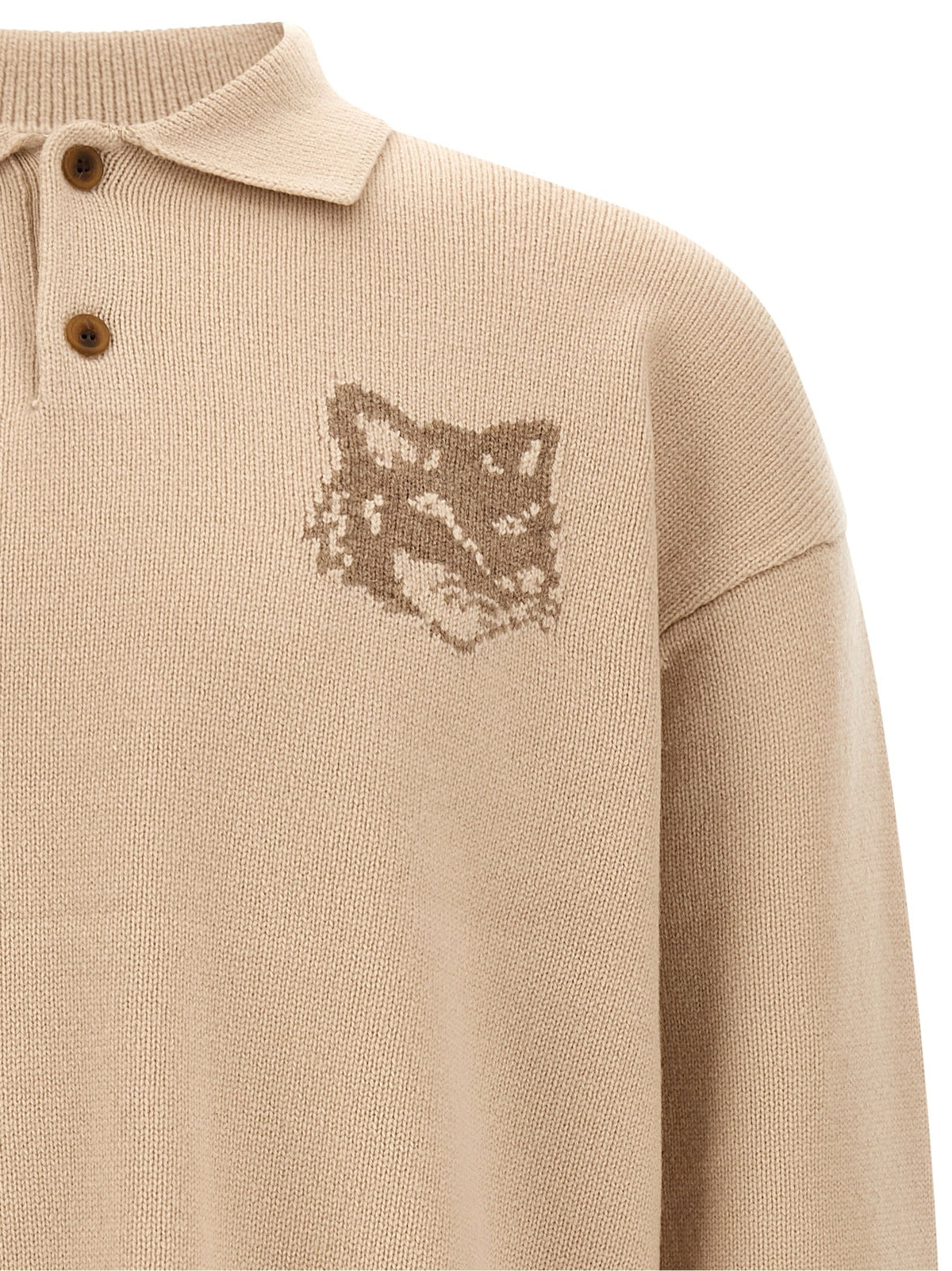 'Fox Head Intarsia' sweater 3