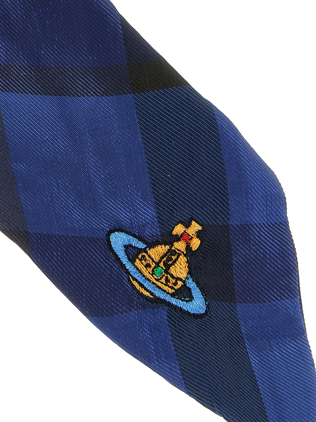 'Fraser' large tartan hair elastic 3