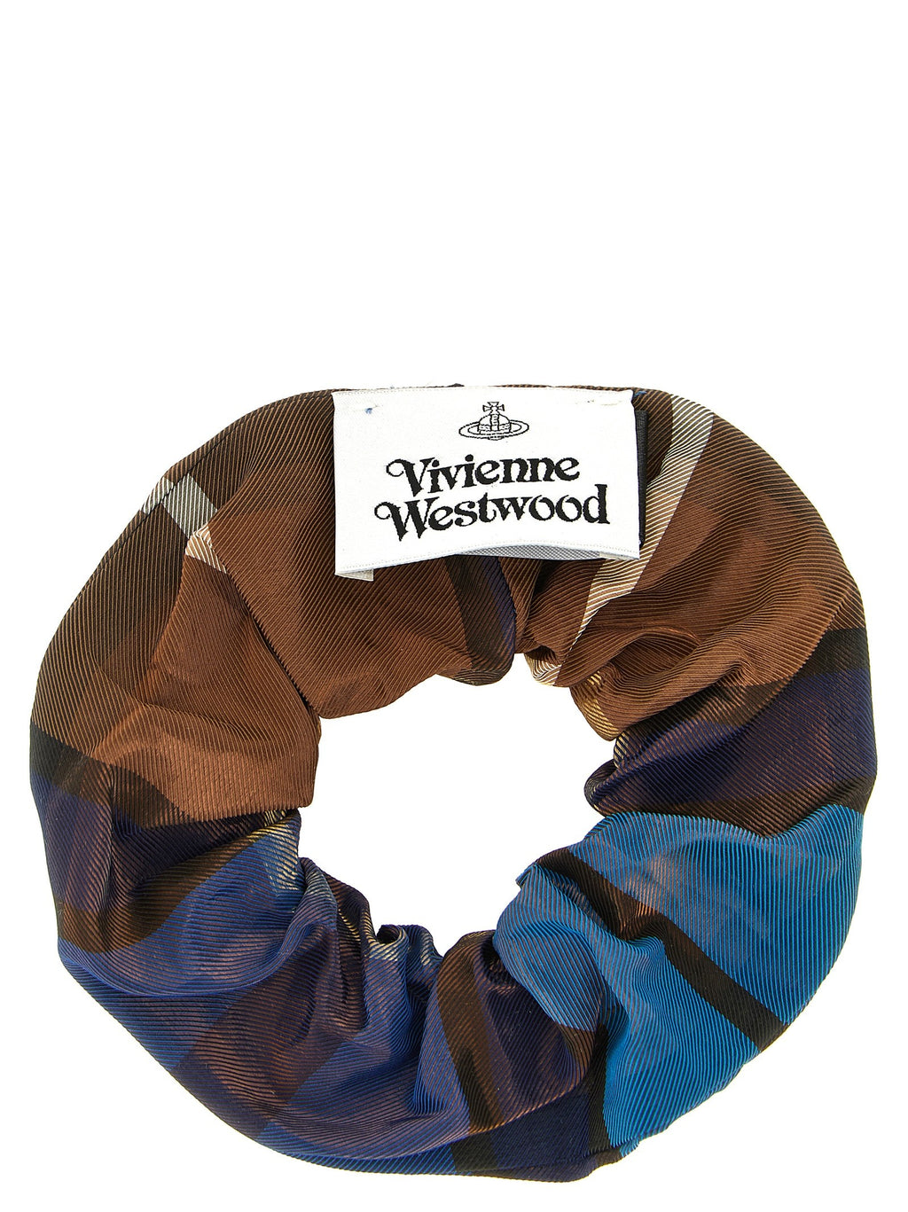 'Fraser' small tartan hair elastic 2