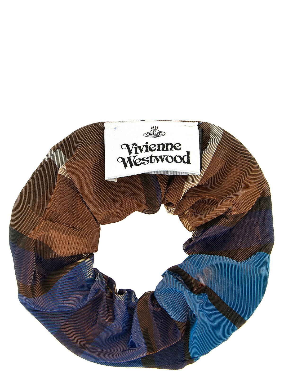 'Fraser' small tartan hair elastic 2