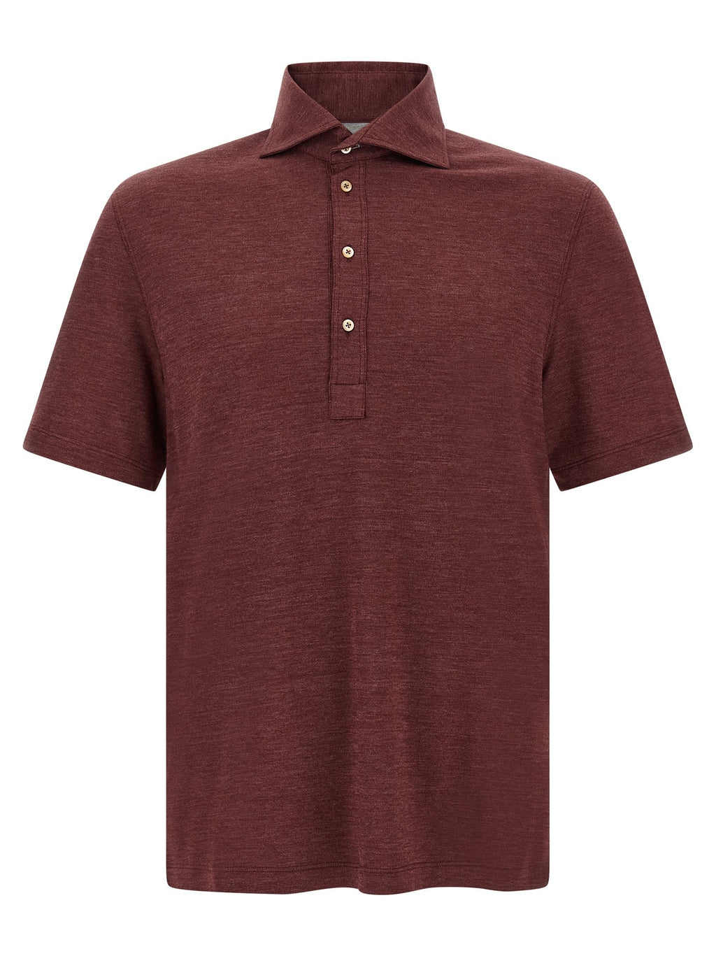 French collar polo shirt