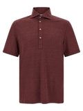 French collar polo shirt
