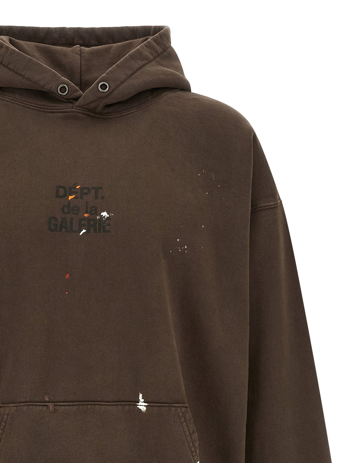 'French Logo Painted' hoodie 3