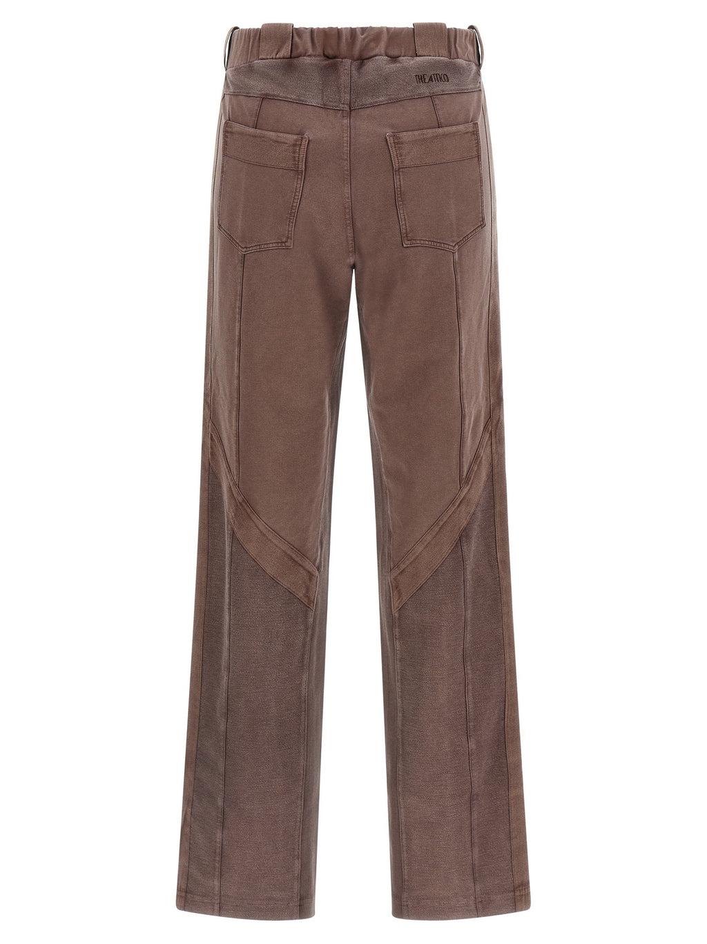 Front split pants 2