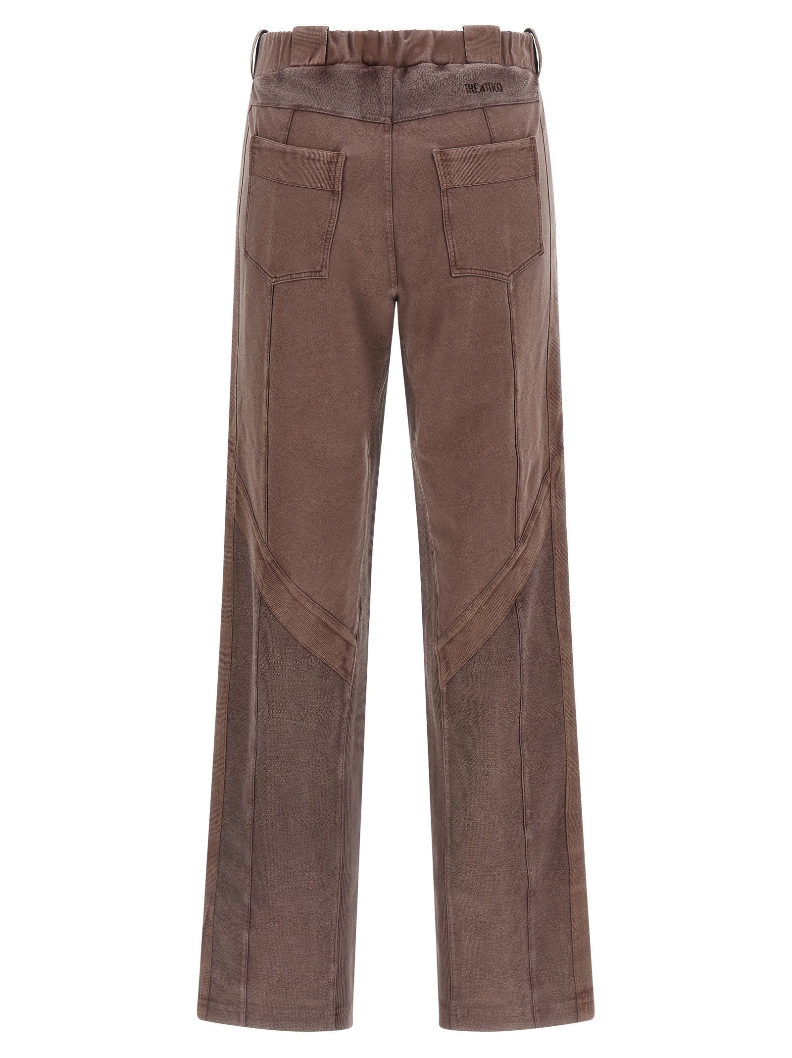 Front split pants 2