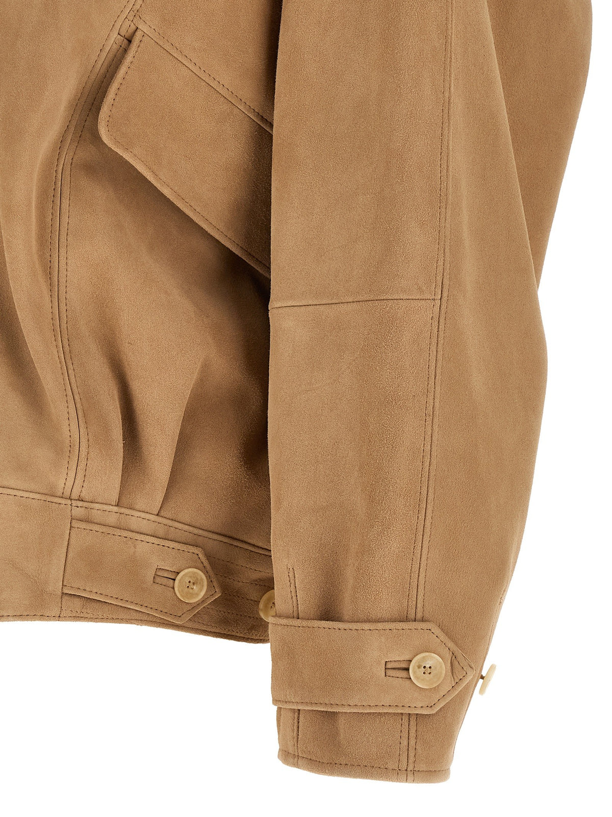 Full grain leather blouson 4