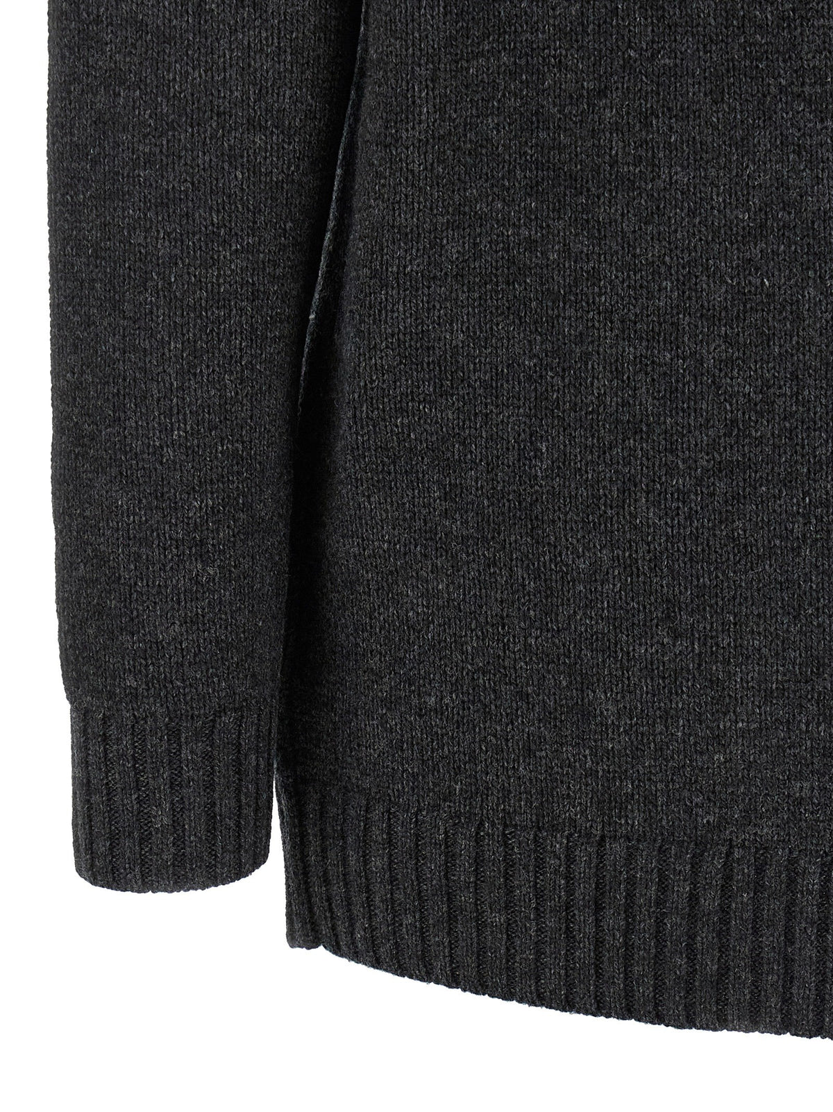Fur insert cardigan 5