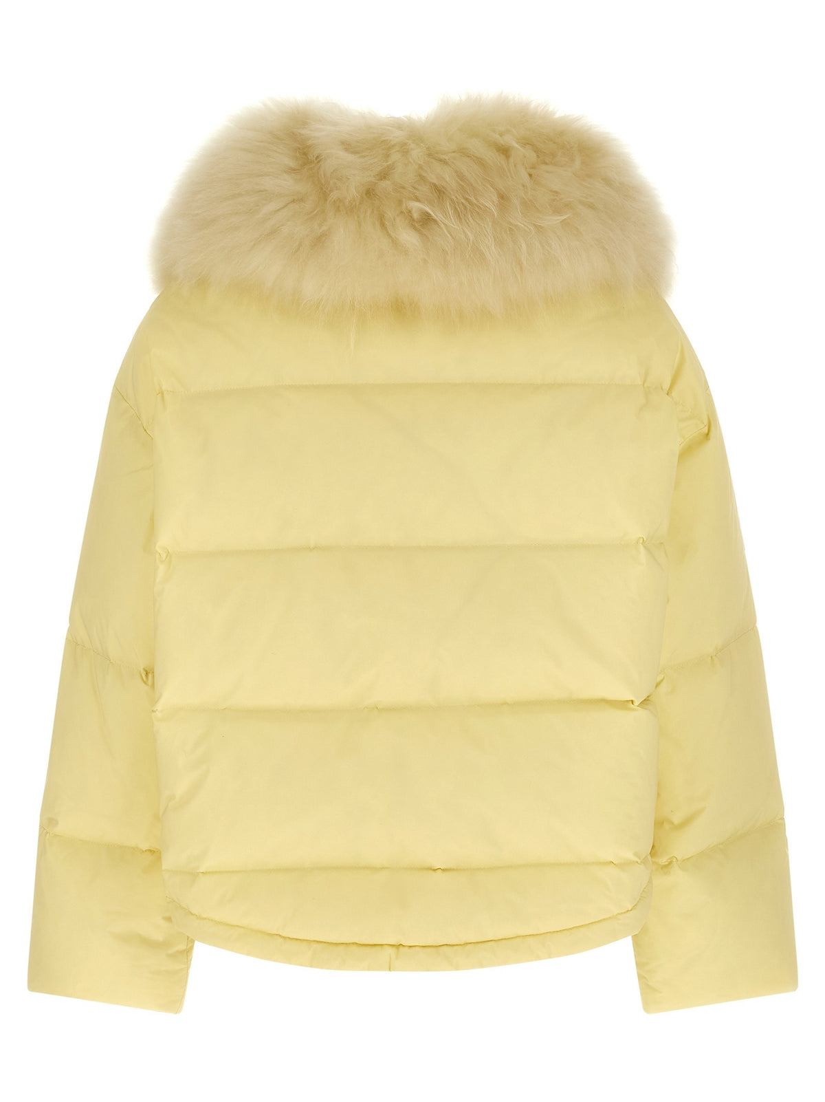 Fur insert down jacket 2