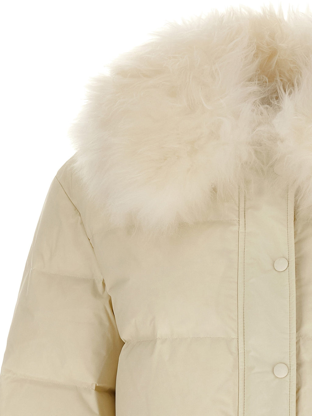 Fur insert down jacket 3