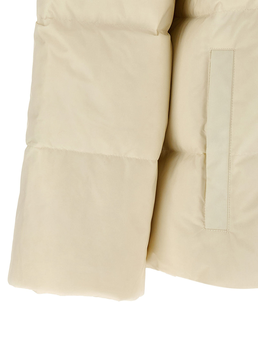 Fur insert down jacket 4