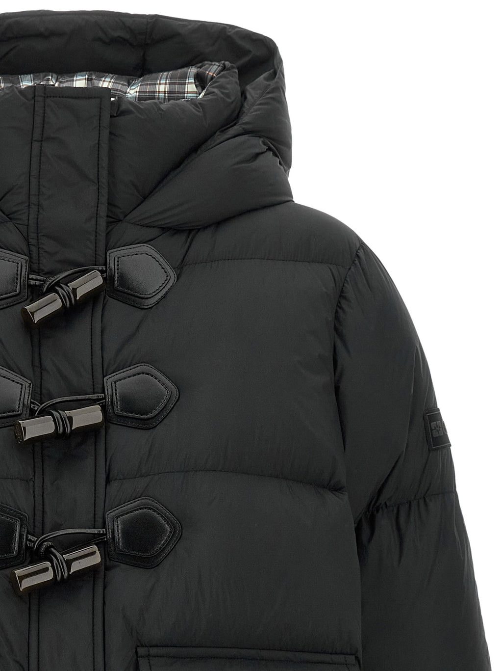 Future Nylon black down jacket 3