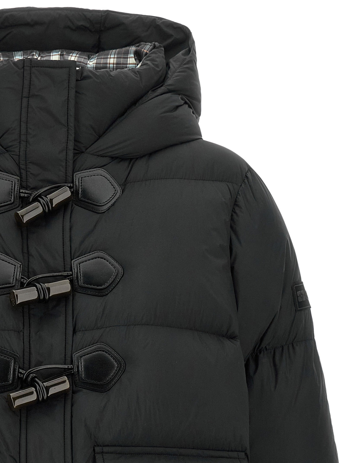 Future Nylon black down jacket 3