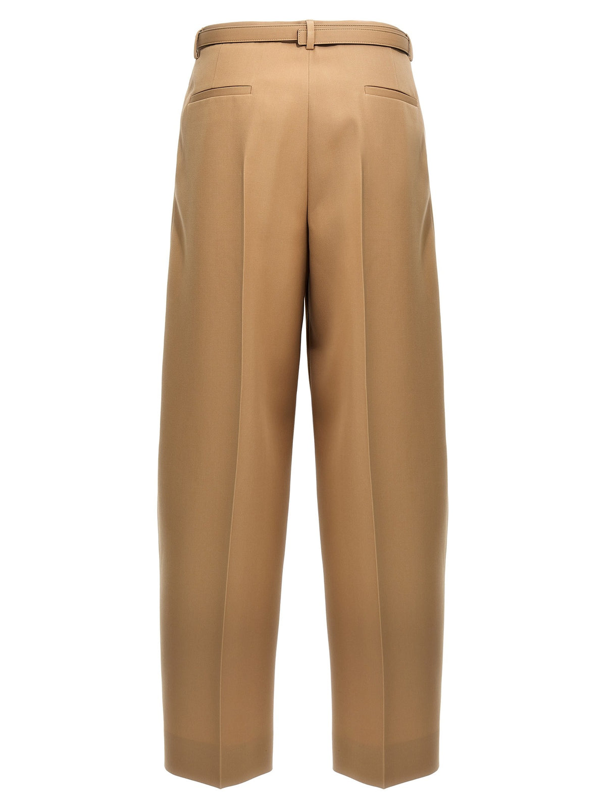 Gabardine belt pants 2