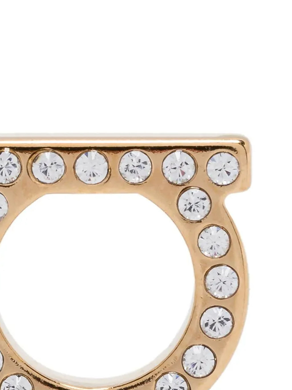 'Gancini Crystals (L)' earrings 2