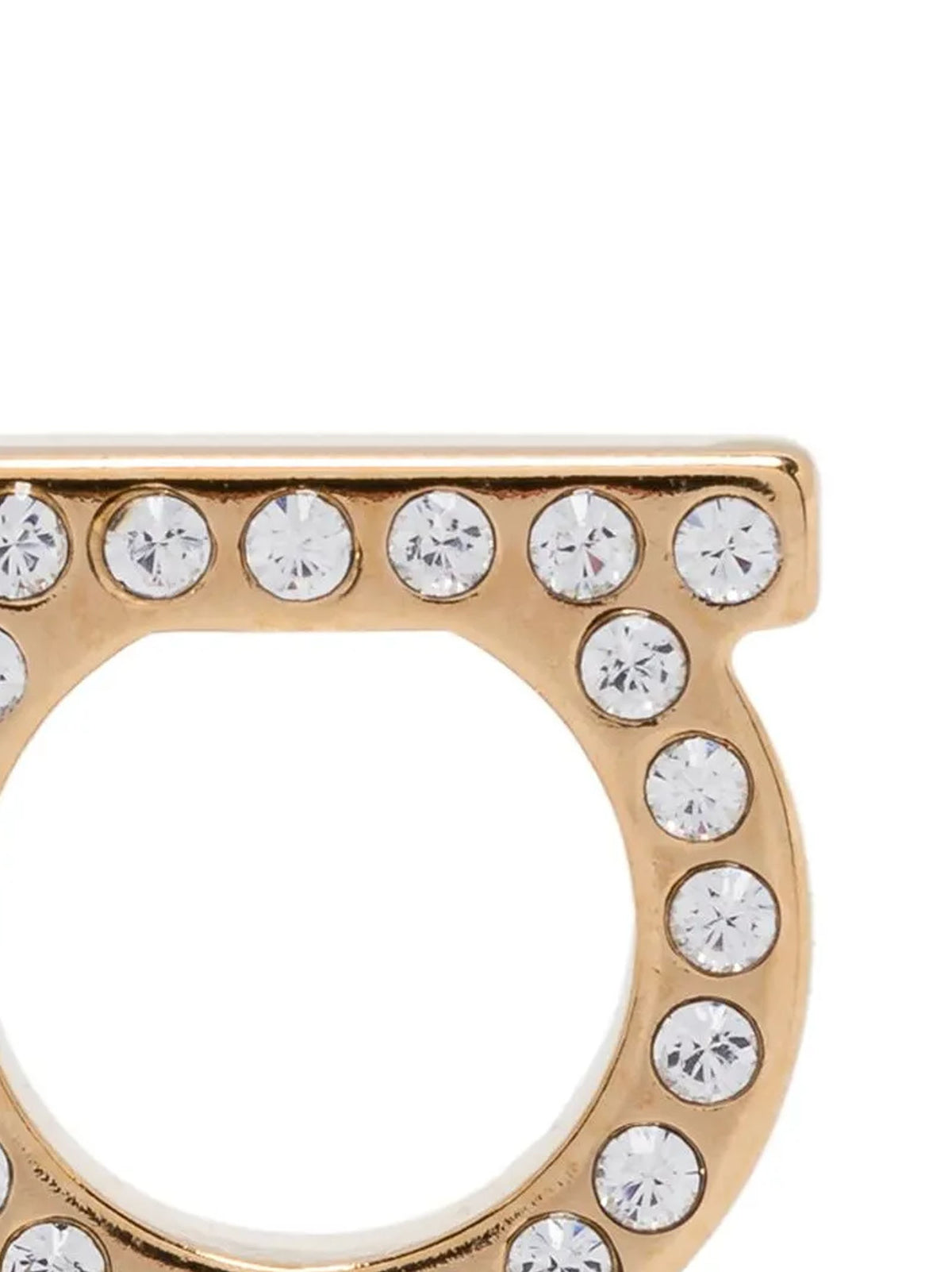 'Gancini Crystals (L)' earrings 2