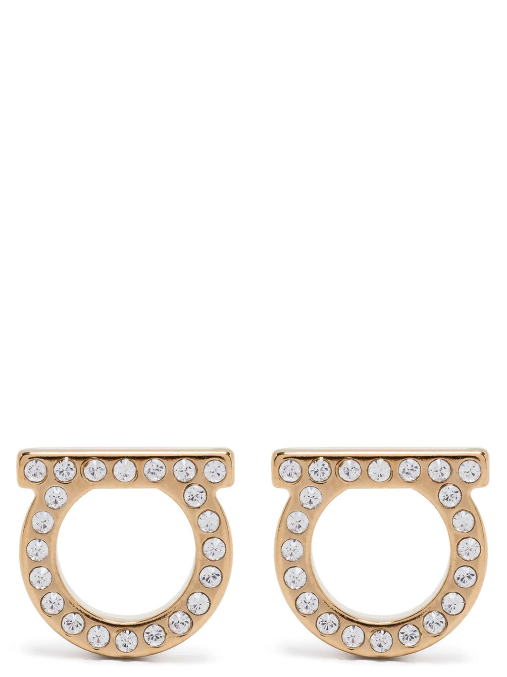 'Gancini Crystals (L)' earrings