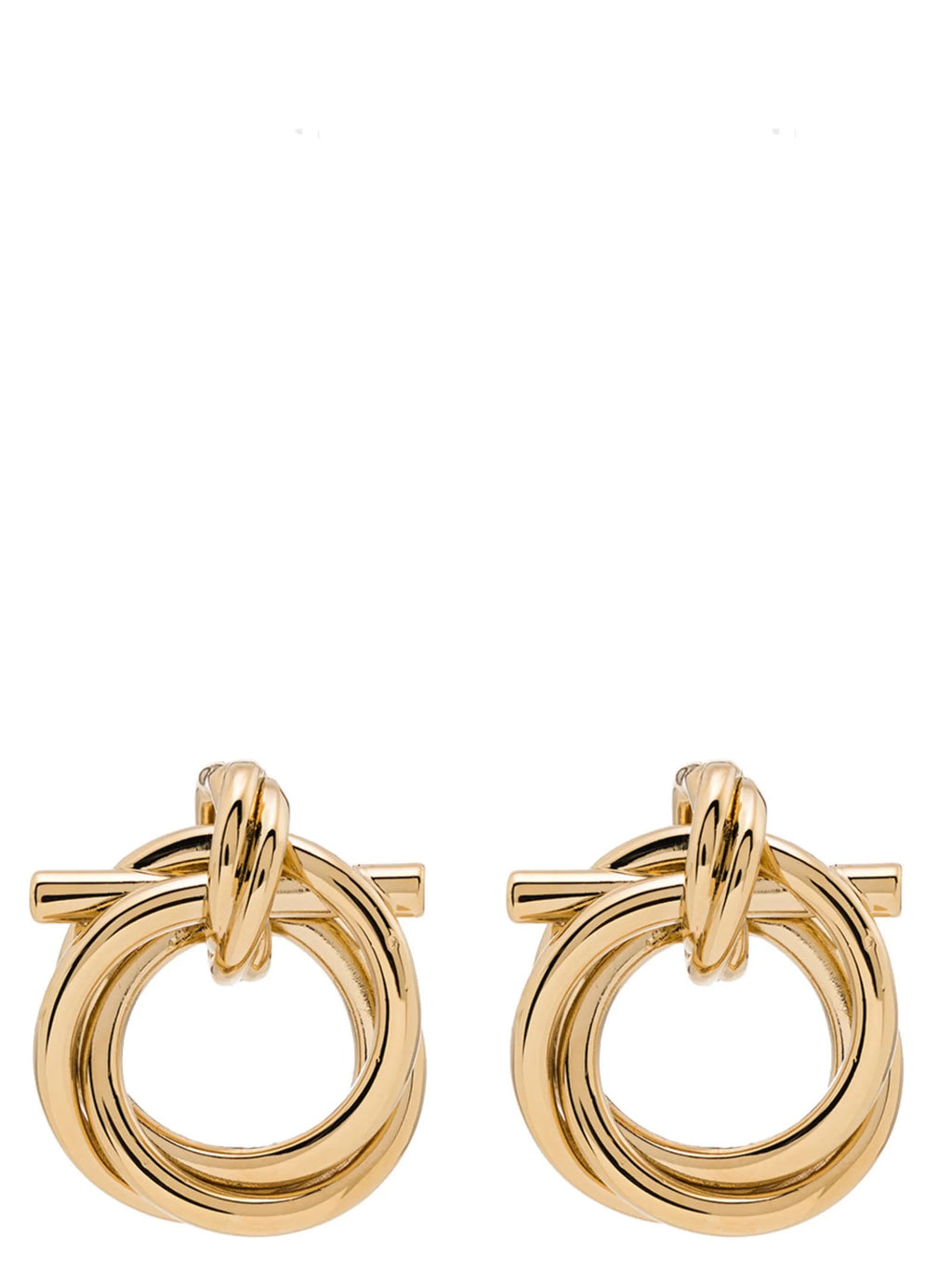 'Gancini Torchon (S)' earrings