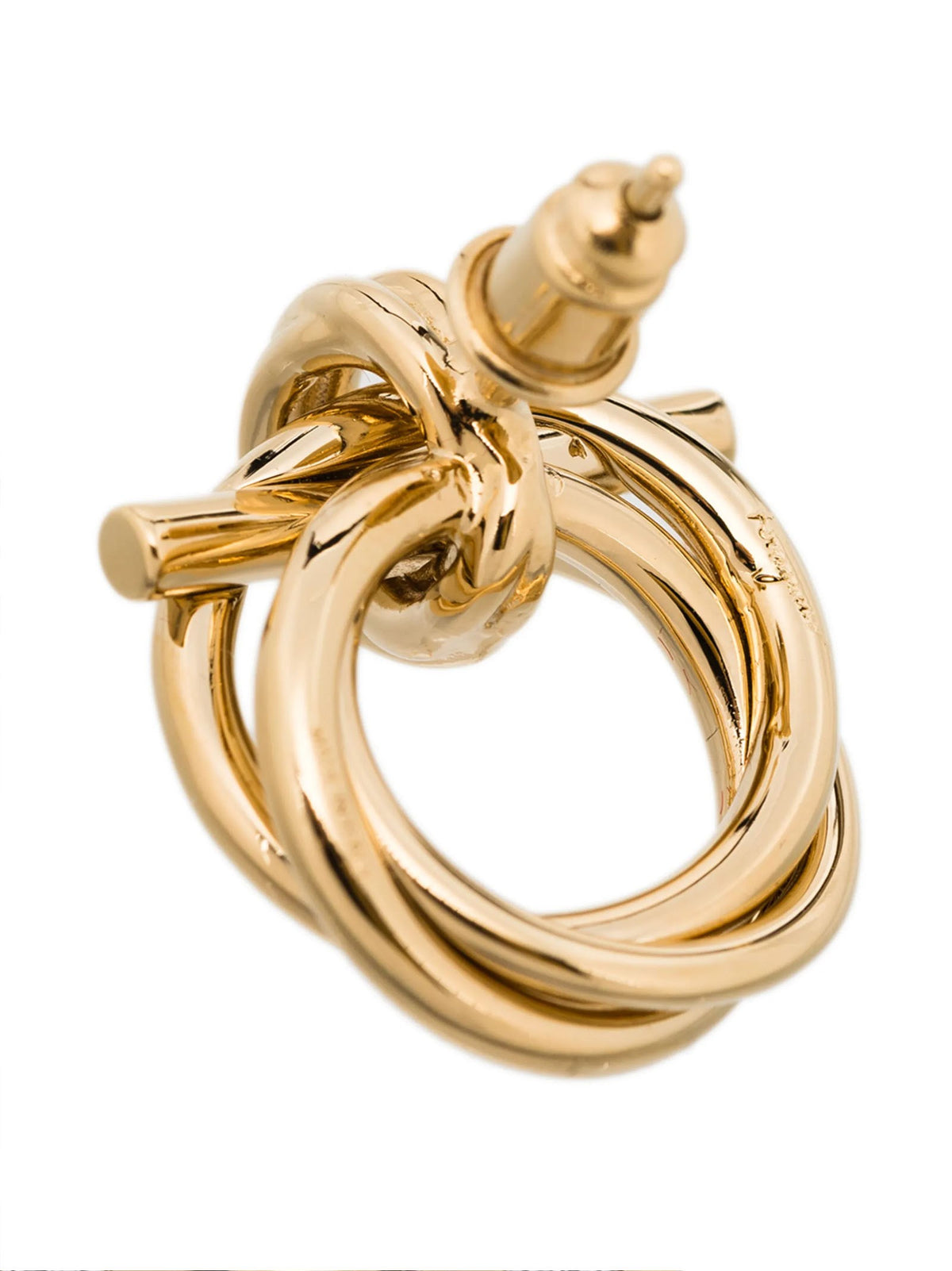 'Gancini Torchon (S)' earrings 2