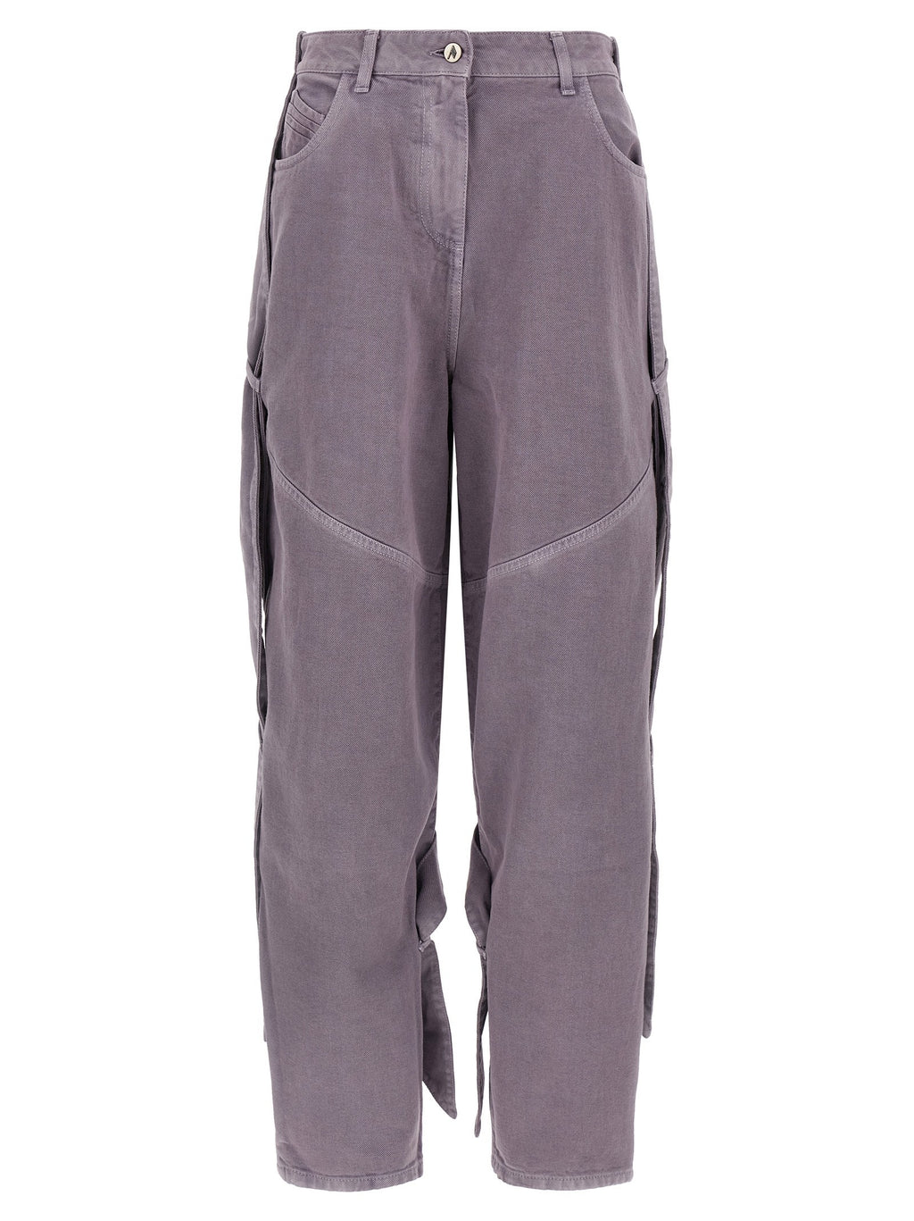 Garment-dyed jeans