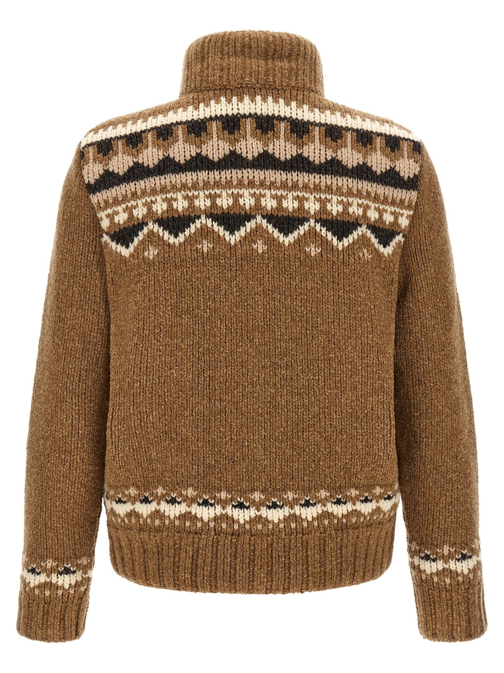 Geometric bouclé cardigan 2