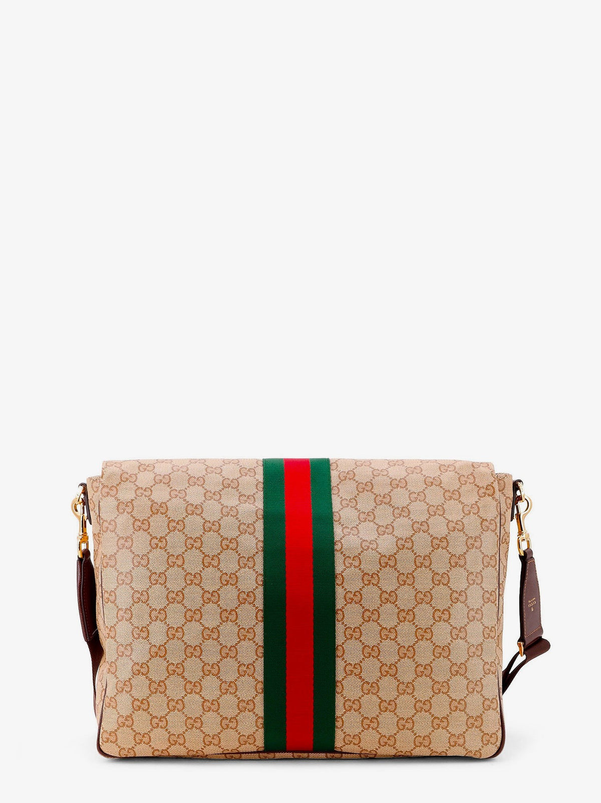 GG canvas crossbody bag with front Web detail 2