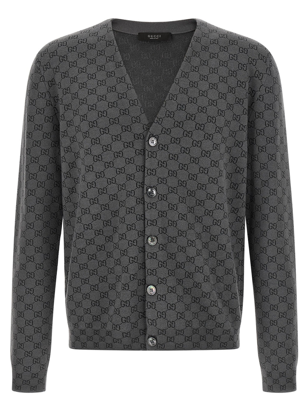 GG wool and silk cardigan