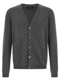 GG wool and silk cardigan