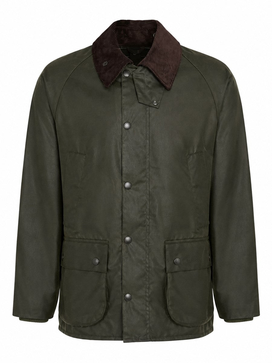 Giacca "Bedale" In Cotone Cerato