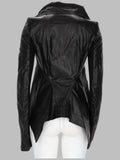 GIACCA BIKER IN PELLE "NASKA" 2