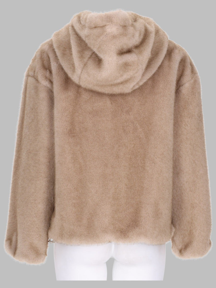 GIACCA BOMBER IN ECO-PELLICCIA 2